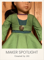 Customer-made Candace Cropped Jacket 18 Inch Doll Sewing Pattern