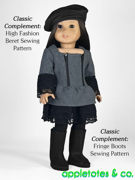 Claire Dress 18 Inch Doll Sewing Pattern