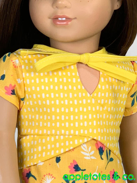Dakota Dress 18 Inch Doll Sewing Pattern