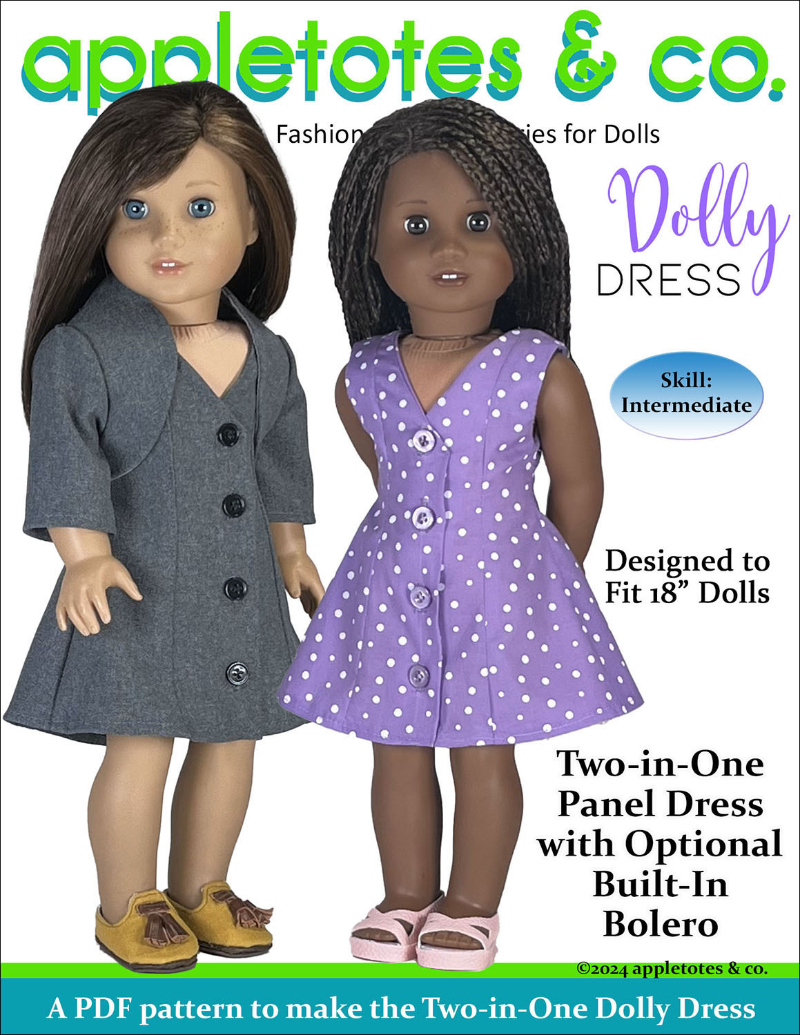 Dolly Dress 18 Inch Doll Sewing Pattern