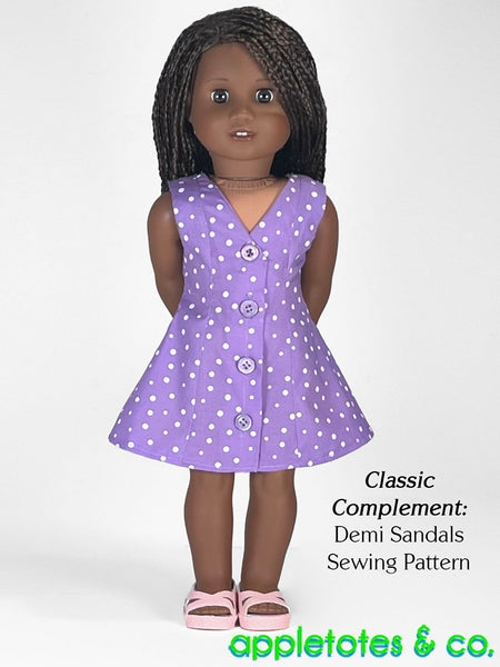 Dolly Dress 18 Inch Doll Sewing Pattern