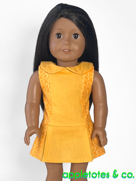 Eliza Dress 18 Inch Doll Sewing Pattern