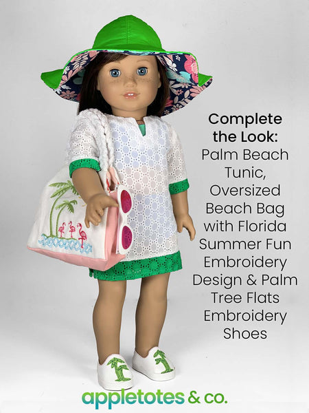 Florida Sun Hat 18 Inch Doll Pattern