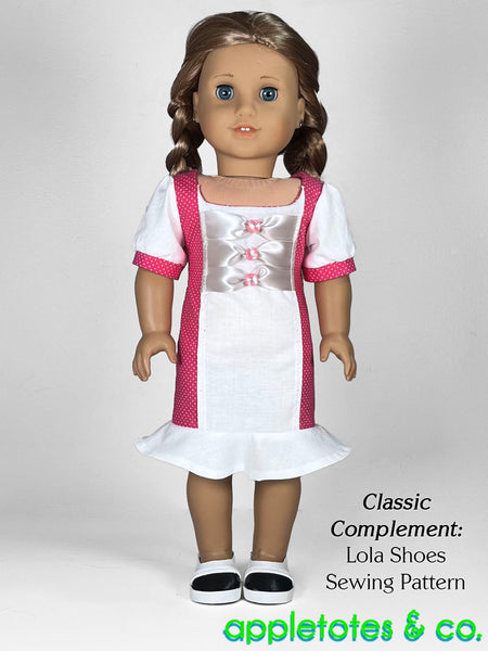 Gabby Dress 18 Inch Doll Sewing Pattern