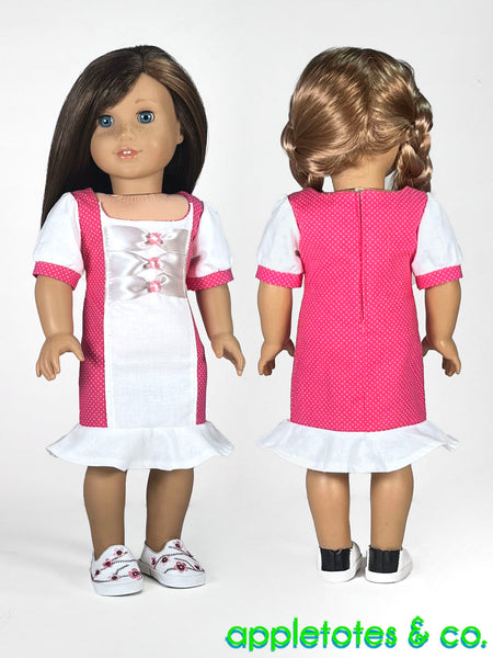 Gabby Dress 18 Inch Doll Sewing Pattern