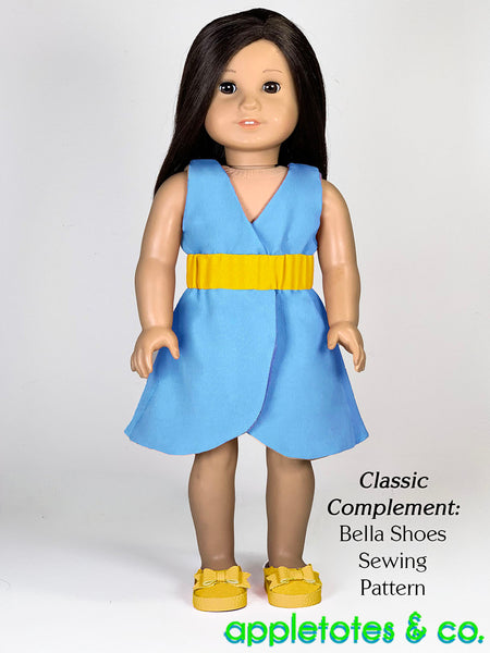 Gracie Dress 18 Inch Doll Sewing Pattern