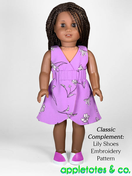 Gracie Dress 18 Inch Doll Sewing Pattern