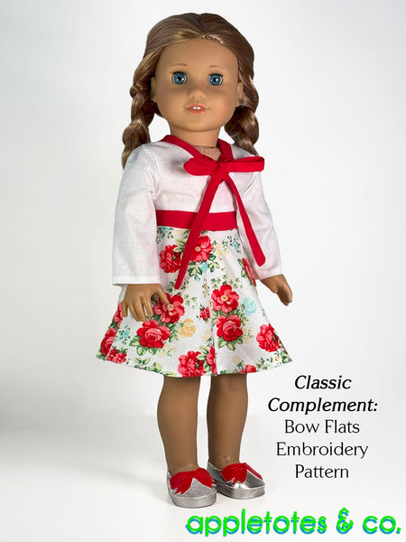 Gretchen Dress 18 Inch Doll Sewing Pattern