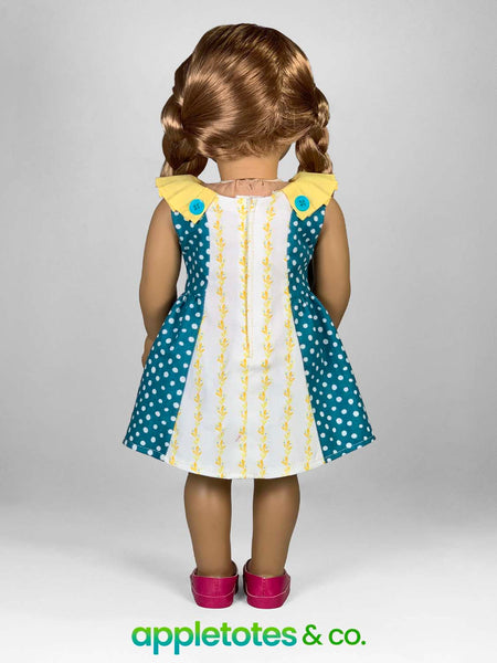 Harlow Dress 18 Inch Doll Sewing Pattern