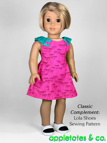 Harlow Dress 18 Inch Doll Sewing Pattern