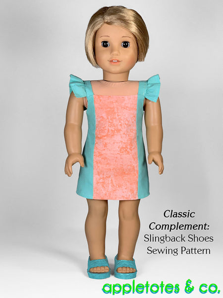 Helena Dress Top Combo 18 Inch Doll Sewing Pattern