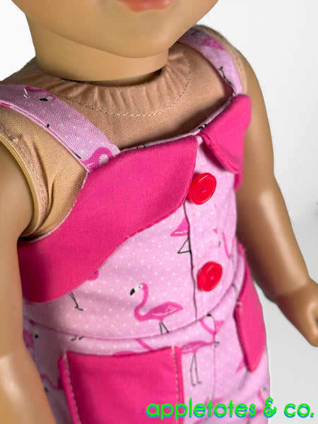 Juniper Romper 18 Inch Doll Sewing Pattern