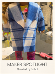 Customer-made Meghan Coat Sewing Pattern for 18 Inch Dolls