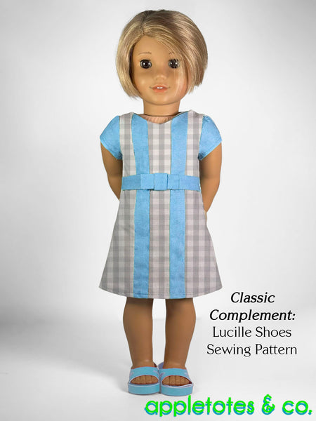 Melinda Dress 18 Inch Doll Sewing Pattern