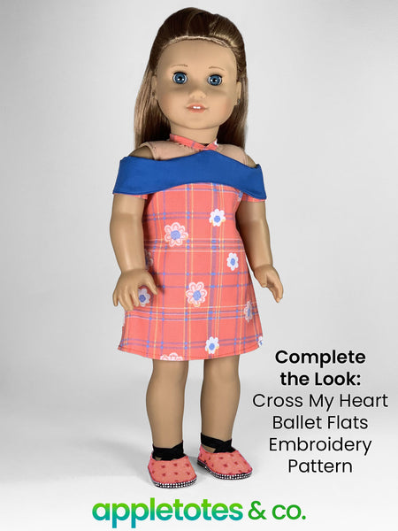 Miranda Dress 18 Inch Doll Sewing Pattern