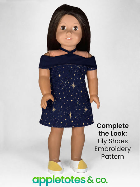 Miranda Dress 18 Inch Doll Sewing Pattern