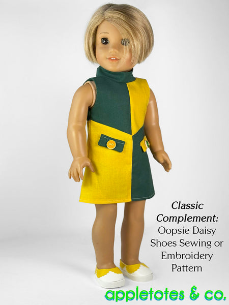 Miriam Dress 18 Inch Doll Sewing Pattern