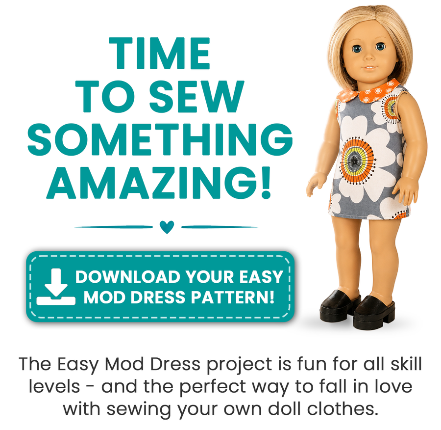 Download your free Mod Dress pattern