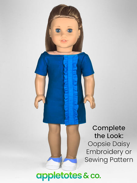 Monique Dress 18 Inch Doll Sewing Pattern