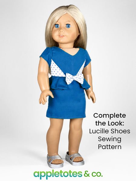 Natalie Dress 18 Inch Doll Sewing Pattern