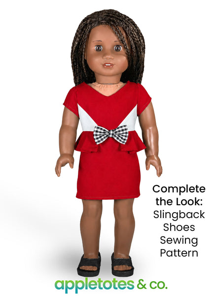 Natalie Dress 18 Inch Doll Sewing Pattern