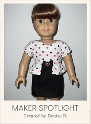 Customer-made Natalie Dress 18 Inch Doll Sewing Pattern