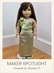 Customer-made Pauline Gown 18 Inch Doll Sewing Pattern