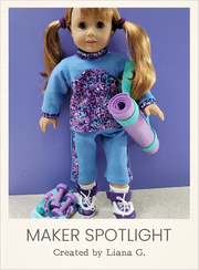 Customer-made Performance Top Sewing Pattern for 18 Inch Dolls