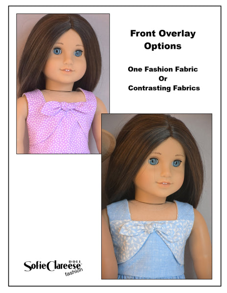 Sofie's Pleasant Day Sundress 18 Inch Doll Sewing Pattern