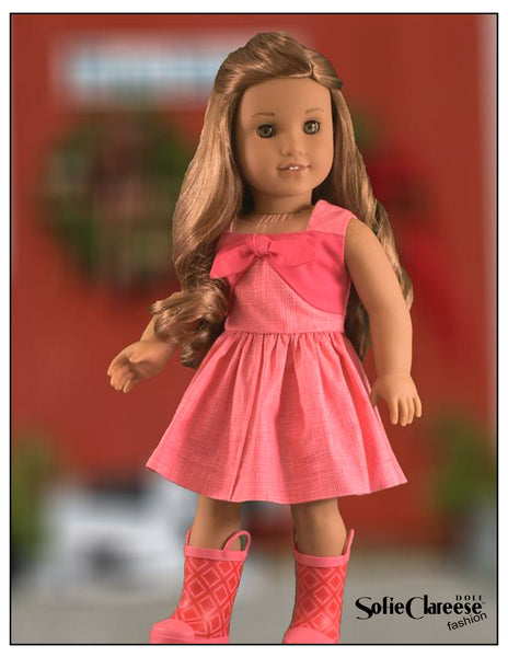 Sofie's Pleasant Day Sundress 18 Inch Doll Sewing Pattern