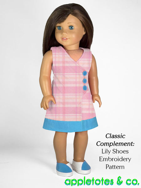 Pinky Dress 18 Inch Doll Sewing Pattern
