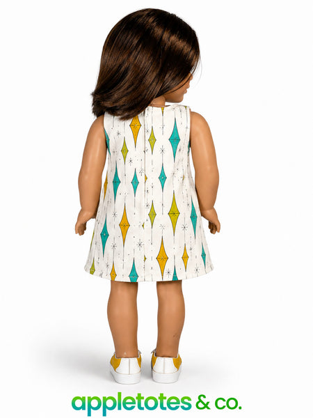 Portia Dress 18 Inch Doll Sewing Pattern
