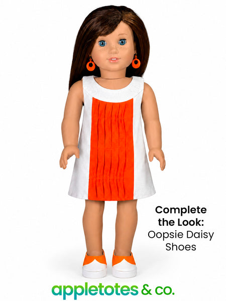 Portia Dress 18 Inch Doll Sewing Pattern