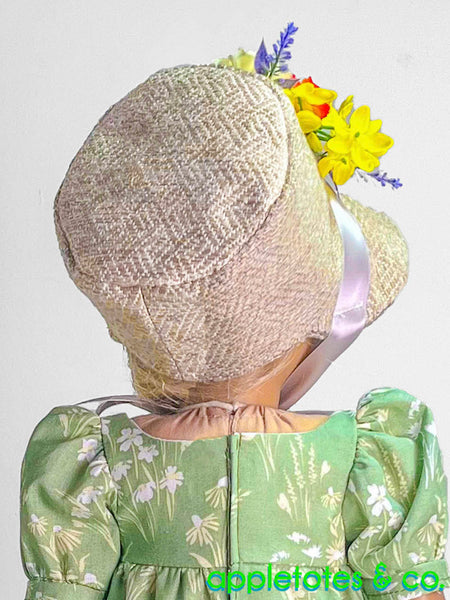 Regency Hat 18 Inch Doll Sewing Pattern