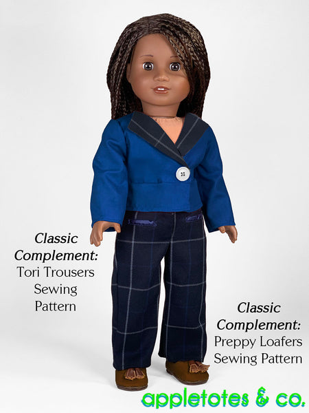 Rochelle Top 18 Inch Doll Sewing Pattern
