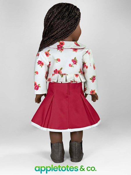 Sandra Dress 18 Inch Doll Sewing Pattern