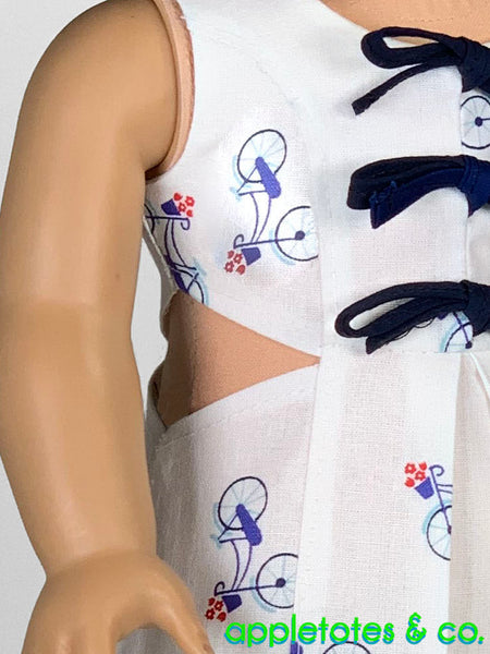 Santorini Dress 18 Inch Doll Sewing Pattern
