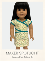 Customer-made Sara Dress 18 Inch Doll Sewing Pattern