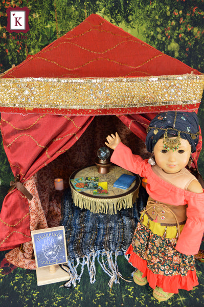 Fortune Teller Tent 18 Inch Doll Sewing Pattern