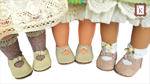 Mori Girl Bow Flats 18 Inch Doll Sewing Pattern