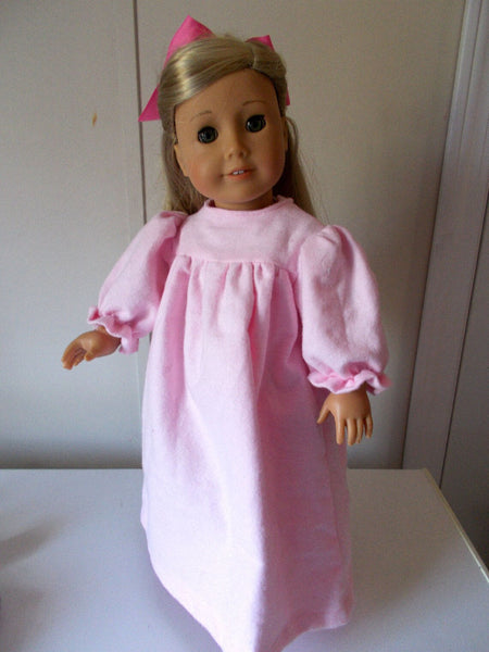 Sleepytime PJs Nightgown Nightcap 18 Inch Doll Sewing Pattern