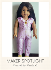 Customer-made Sloane Street Sewing Pattern for 18 Inch Dolls