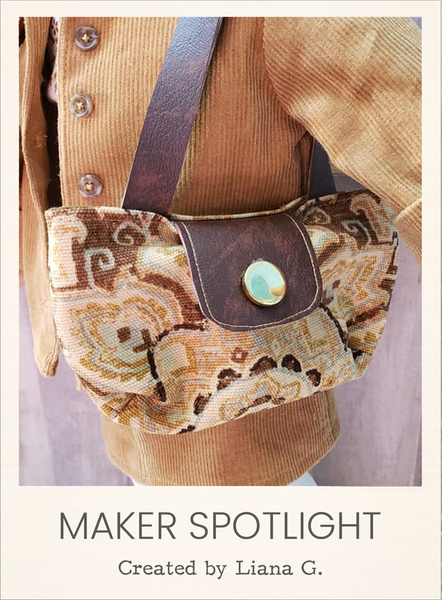 Snappy Handbag Sewing Pattern for 18 Inch Dolls
