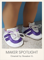 Customer-made Sneaker Collection Sewing Patterns for 18 Inch Dolls