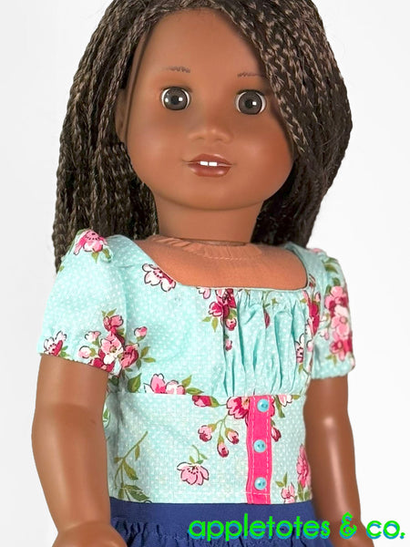 Sonali Top + Dress Combo 18 Inch Doll Sewing Pattern