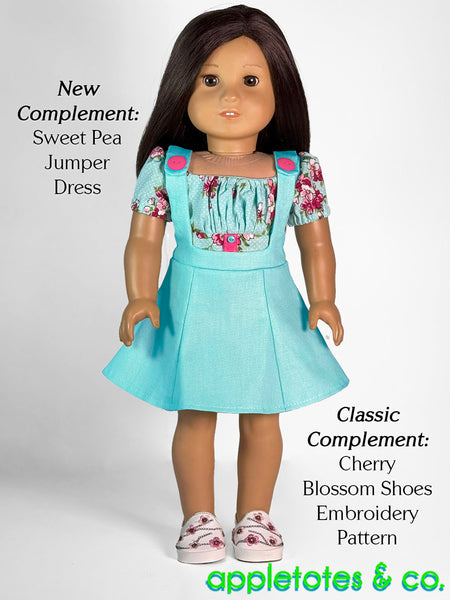 Sonali Top + Dress Combo 18 Inch Doll Sewing Pattern