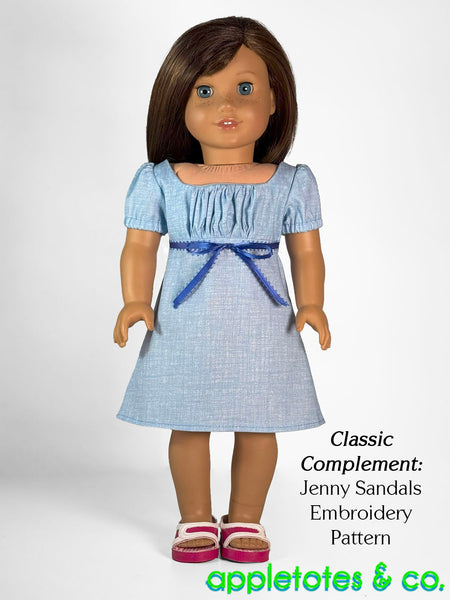 Sonali Top + Dress Combo 18 Inch Doll Sewing Pattern