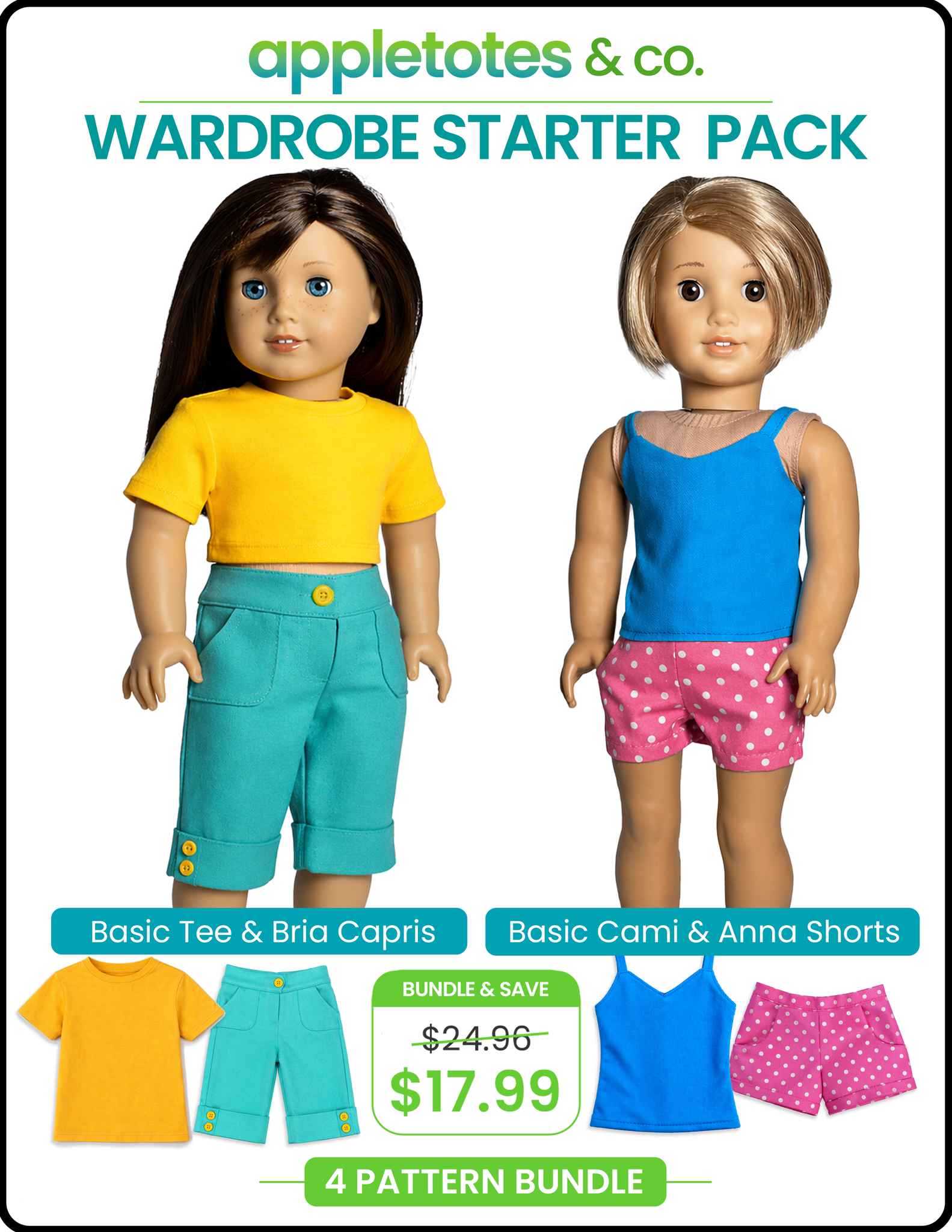 Wardrobe Starter Pack: Four Pattern Bundle