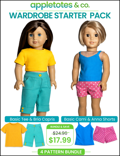 Wardrobe Starter Pack: 4 Pattern Bundle