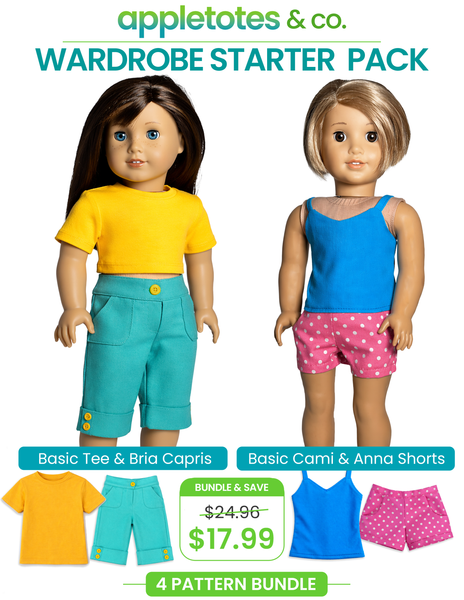 Wardrobe Starter Pack: 4 Pattern Bundle